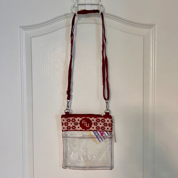 FSU Clear Crossbody Stadium Bag - Picture 2 of 3
